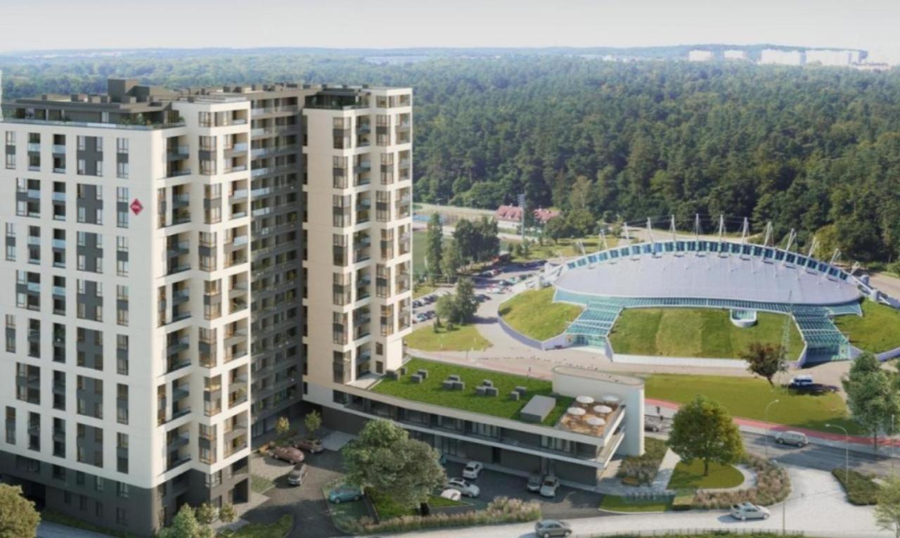Apartamenty Bruno I Bianca W Symphony Modern Tower Gdynia 2 I 3 Pietro Exteriör bild